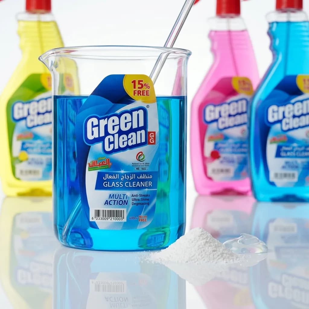 Green Clean Glass Cleaner Spray 3