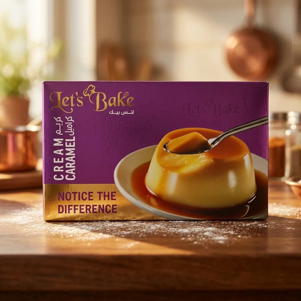 Let's Bake Cream Caramel (groß)