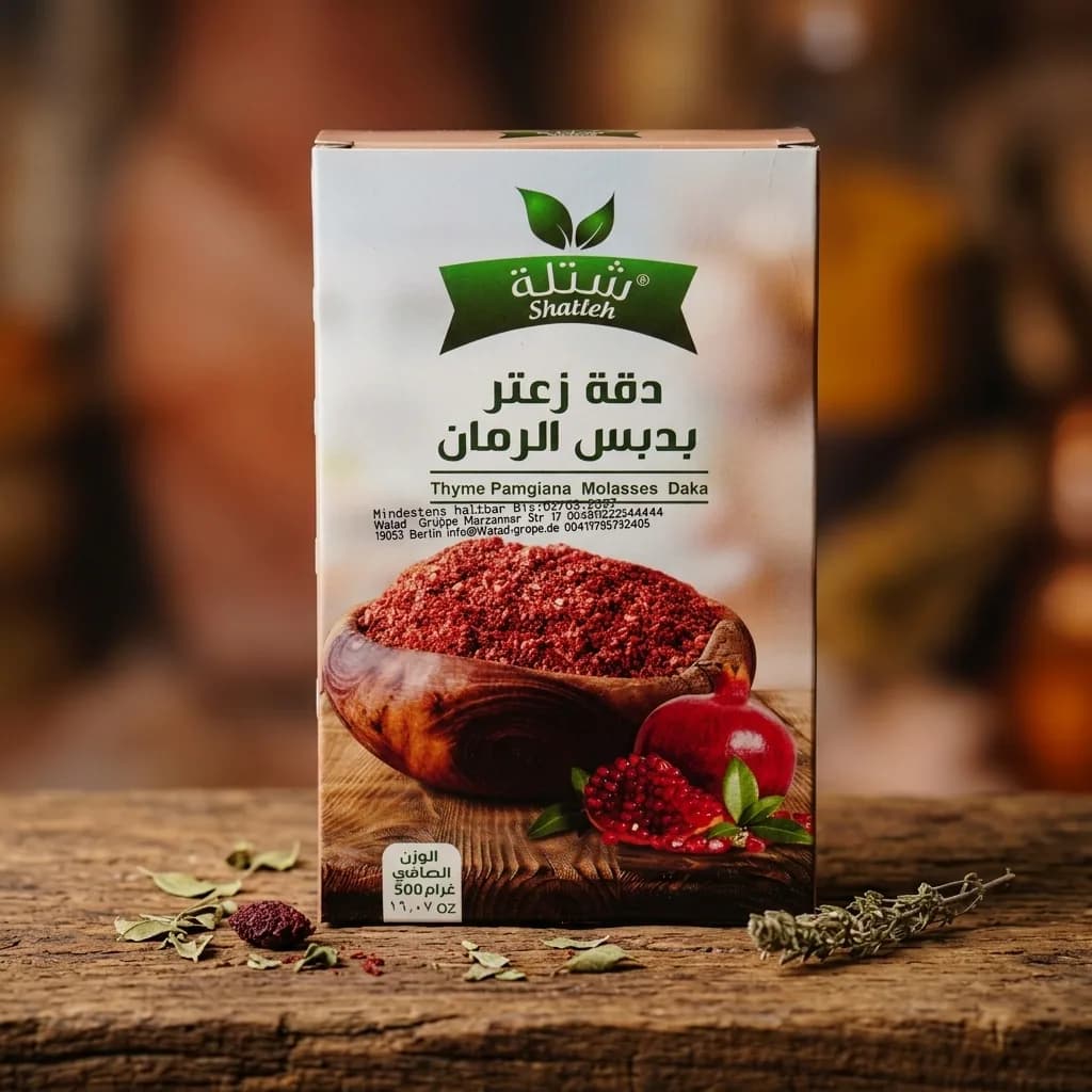 Watad Thyme Pomegranate Molasses Daka