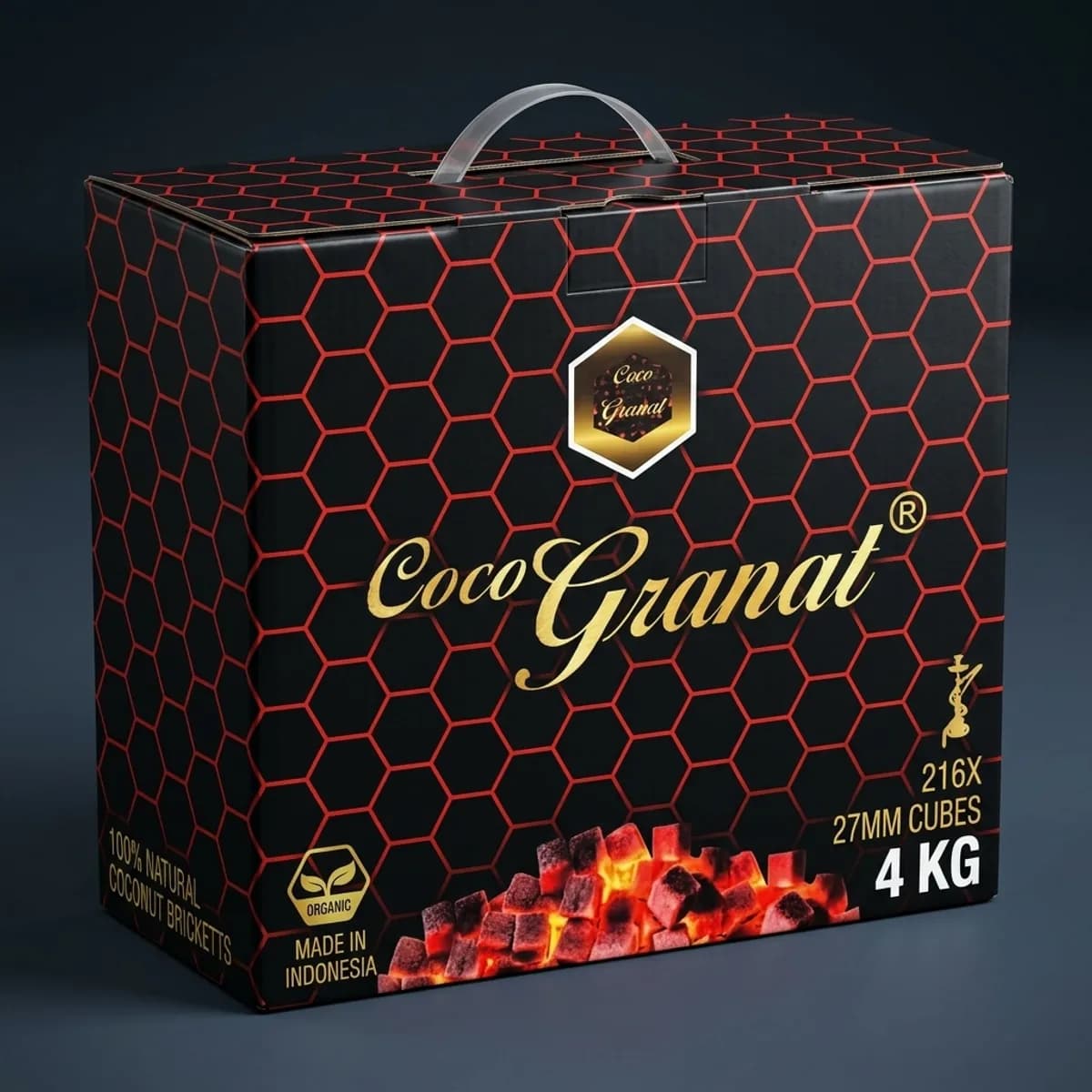 Coco Granat Shisha-Kohle